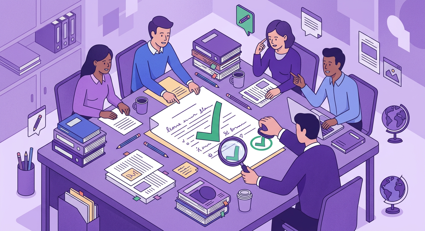 継続的なレビューと情報の更新